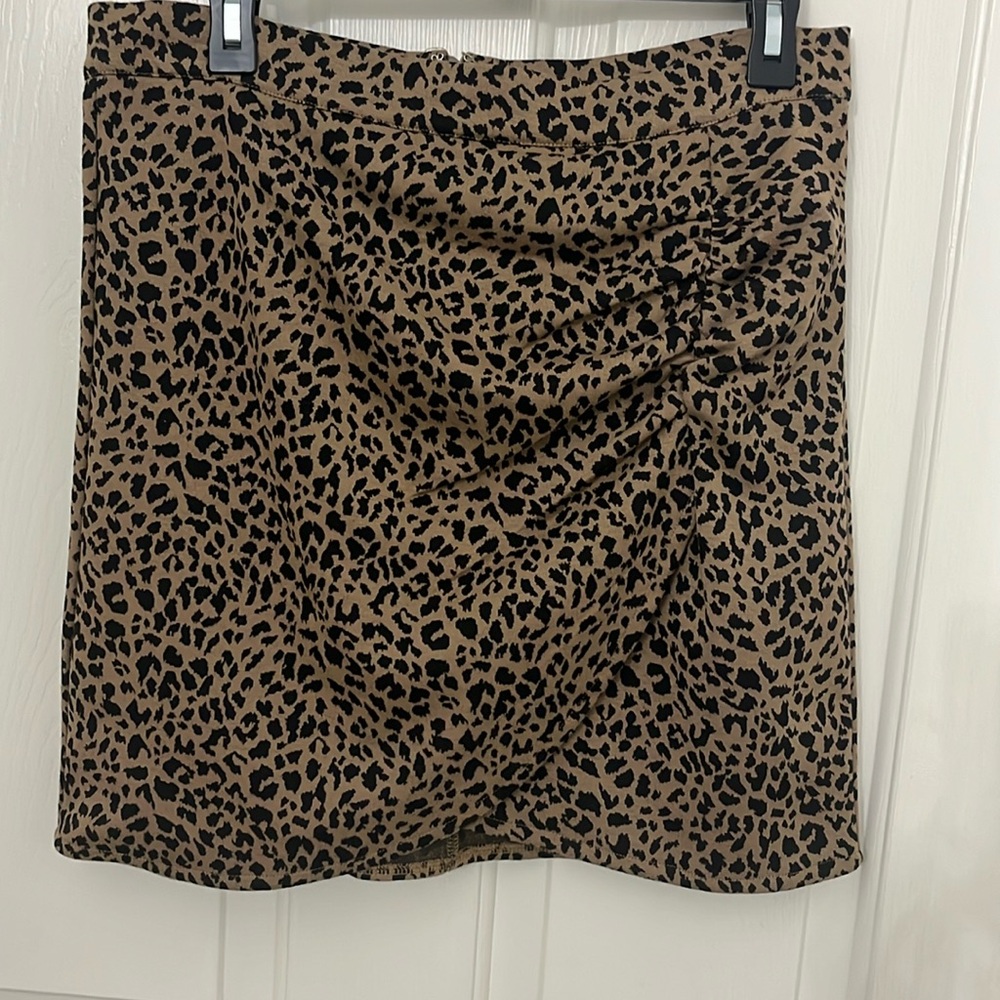 Altar’d State leopard skirt